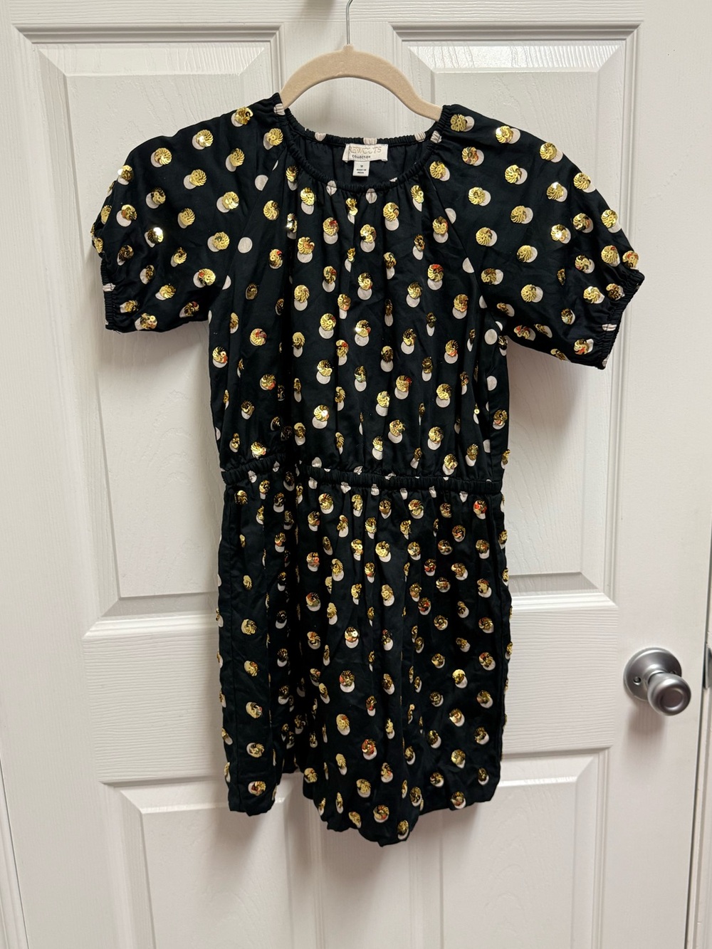 Crewcuts Collection Black Sequin Dress